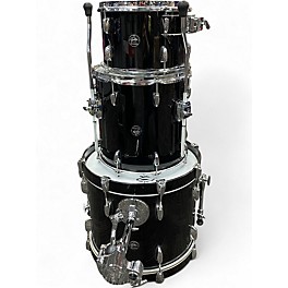 Used Gretsch Drums 3 Piece Renown 3-Piece Shell Pack Piano Black Drum Kit