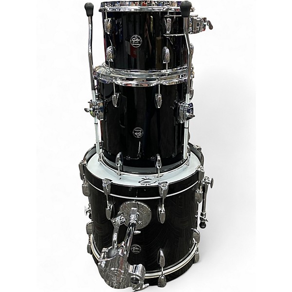 Used Gretsch Drums 3 Piece Renown 3-Piece Shell Pack Piano Black Drum Kit