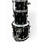 Used Gretsch Drums 3 Piece Renown 3-Piece Shell Pack Piano Black Drum Kit thumbnail