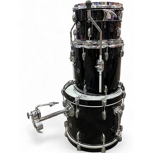Used Gretsch Drums 3 Piece Renown 3-Piece Shell Pack Piano Black Drum Kit