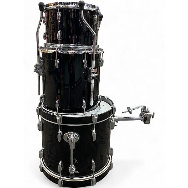Used Gretsch Drums 3 Piece Renown 3-Piece Shell Pack Piano Black Drum Kit