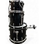 Used Gretsch Drums 3 Piece Renown 3-Piece Shell Pack Piano Black Drum Kit