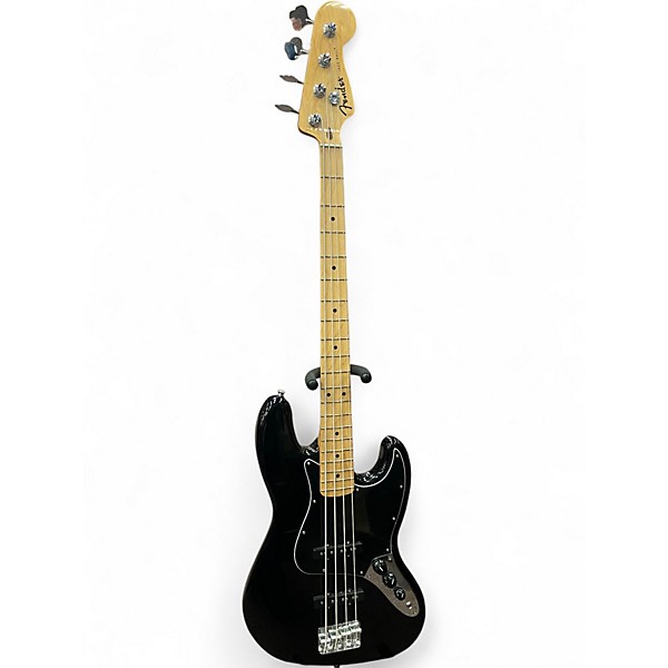 Used Fender Standard Jazz Bass Black Electric Bass Guitar