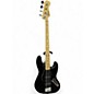 Used Fender Standard Jazz Bass Black Electric Bass Guitar thumbnail
