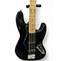 Used Fender Standard Jazz Bass Black Electric Bass Guitar