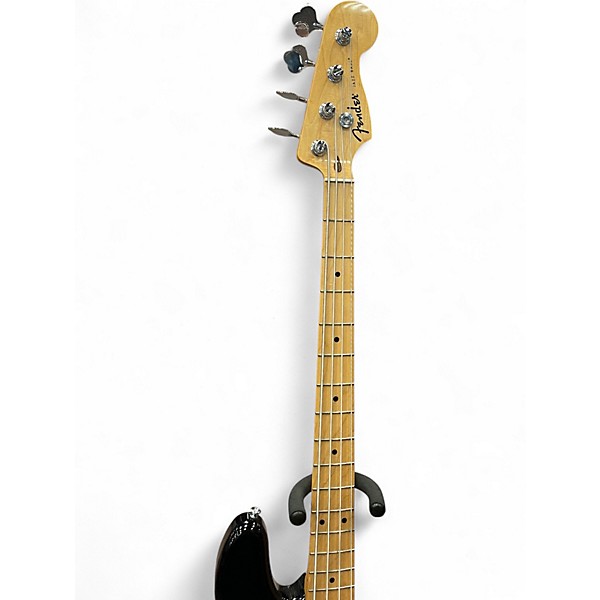 Used Fender Standard Jazz Bass Black Electric Bass Guitar