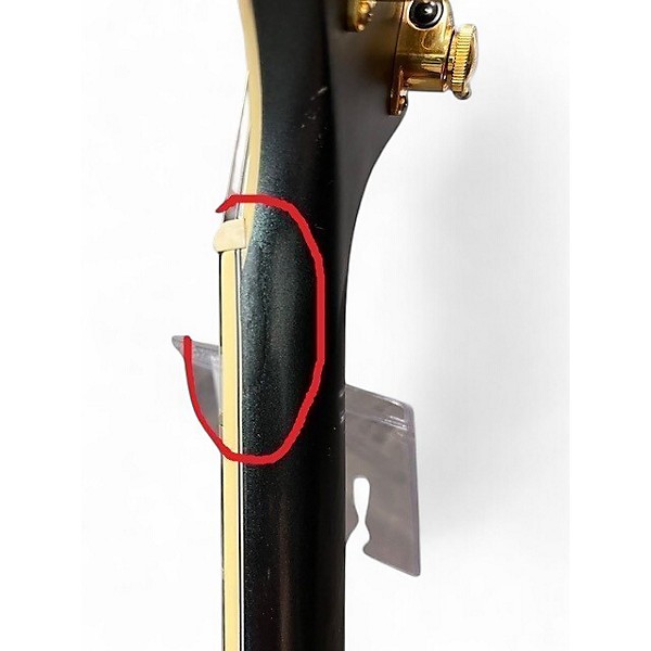 Used D'Angelico DLX-175 Charcoal Green Hollow Body Electric Guitar