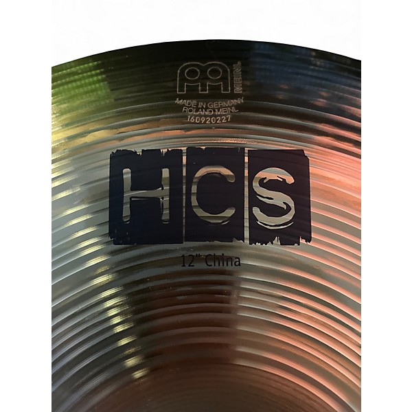 Used MEINL 12in HCS China Cymbal