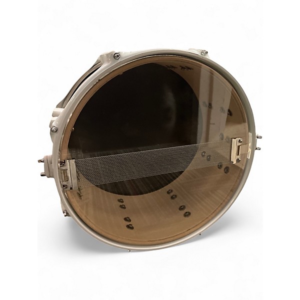 Used ddrum 14X7 Diablo White Drum