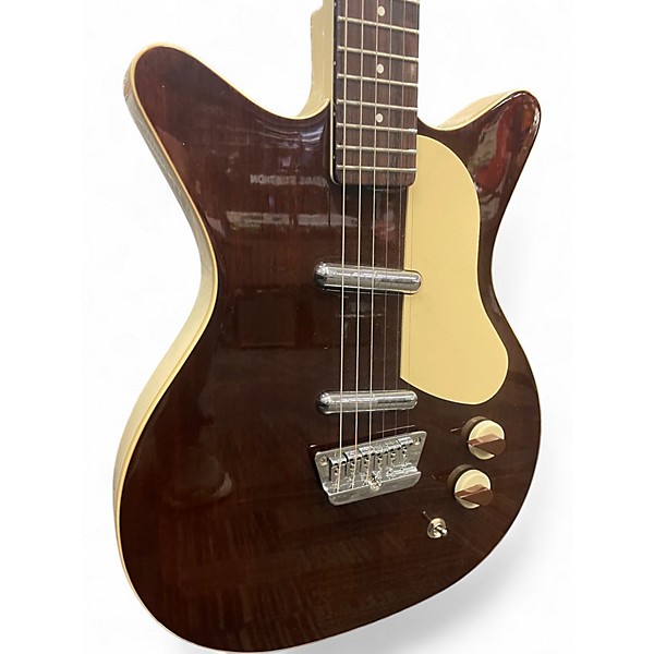 Used Danelectro Divine '59 Dark Walnut Solid Body Electric Guitar