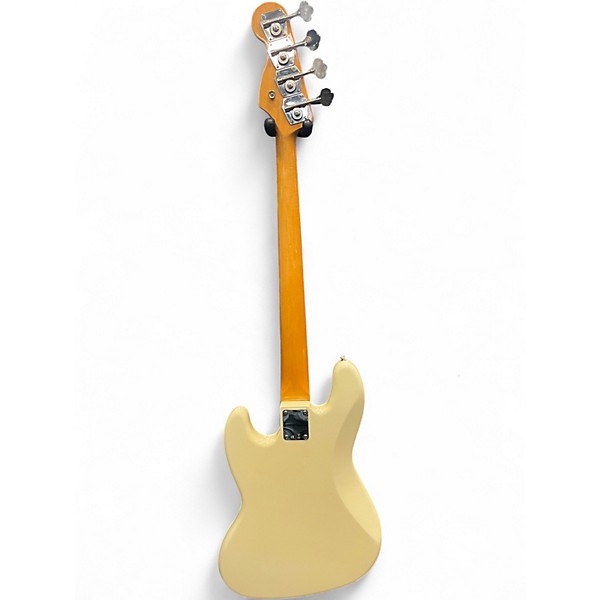 Used Fender American Vintage 1962 Jazz Bass Olympic White Electric Bass Guitar