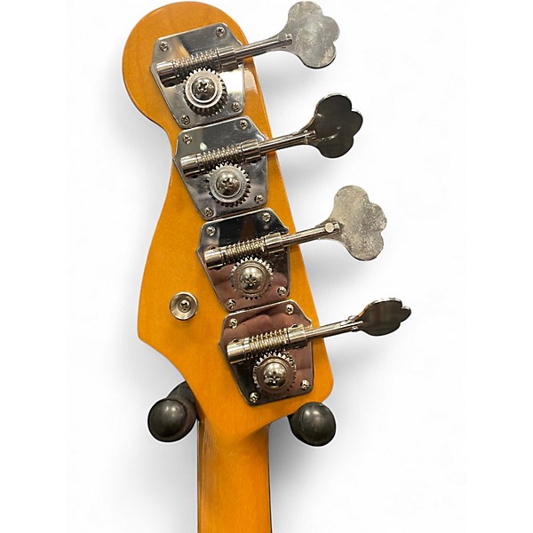 Used Fender American Vintage 1962 Jazz Bass Olympic White Electric Bass Guitar