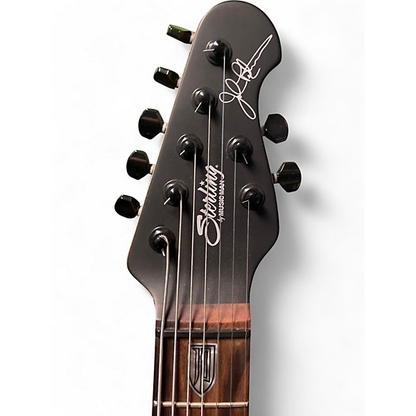 Used Sterling by Music Man JP70 John Petrucci Signature Matte Black Solid Body Electric Guitar