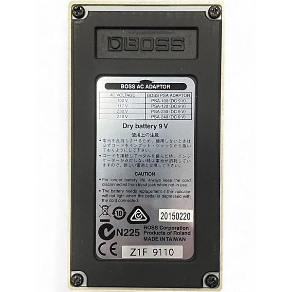 Used BOSS SD1W Super Overdrive Waza Craft Effect Pedal