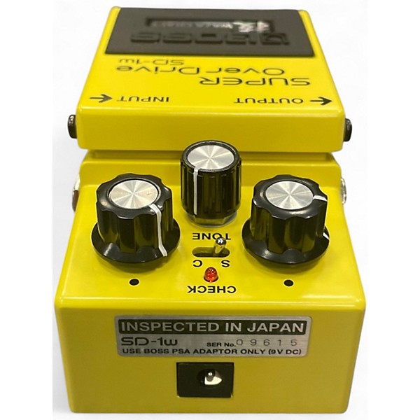 Used BOSS SD1W Super Overdrive Waza Craft Effect Pedal
