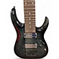 Used Ibanez RGA8QM Black Solid Body Electric Guitar
