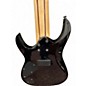 Used Ibanez RGA8QM Black Solid Body Electric Guitar