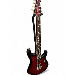 Used Sterling by Music Man JP150 Red Burst Solid Body Electric Guitar