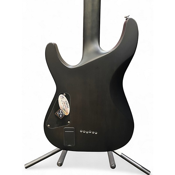 Used Schecter Guitar Research C1 Platinum DARK GREEN Solid Body Electric Guitar