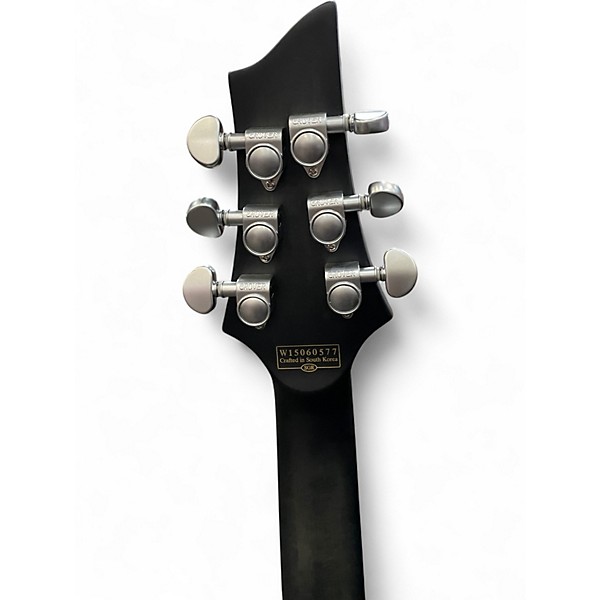 Used Schecter Guitar Research C1 Platinum DARK GREEN Solid Body Electric Guitar