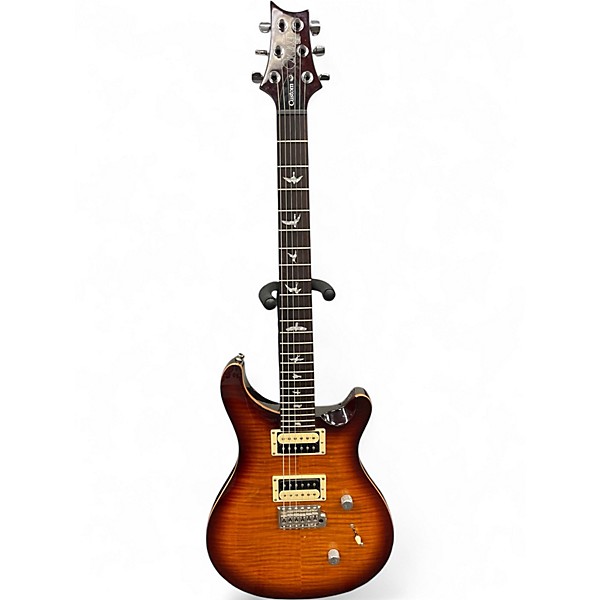 Used PRS SE Custom 24 Sunburst Solid Body Electric Guitar