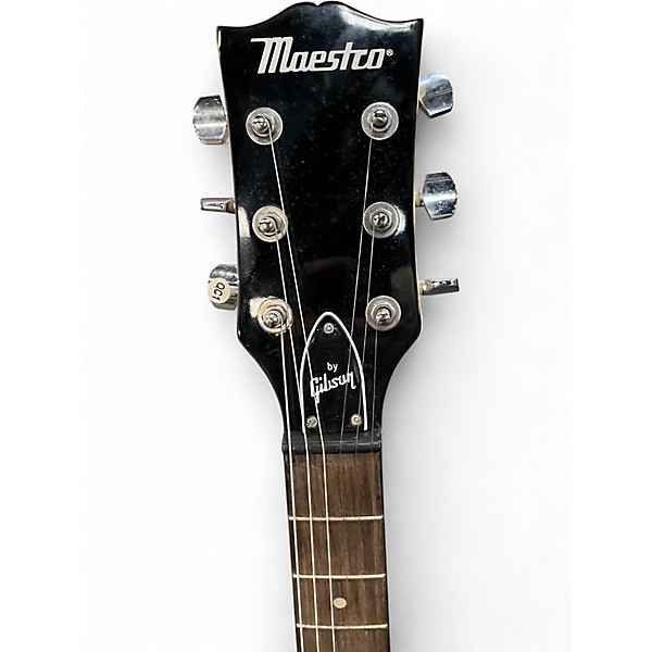 Used Maestro LES PAUL JUNIOR Blue Burst Solid Body Electric Guitar