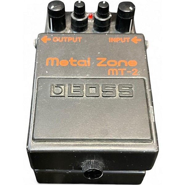 Used BOSS MT2 Metal Zone Distortion Effect Pedal