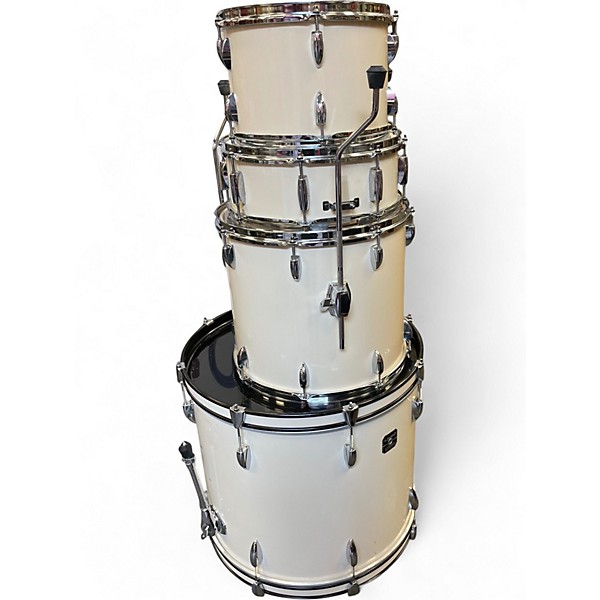 Used Gretsch Drums 4 Piece Energy White Drum Kit