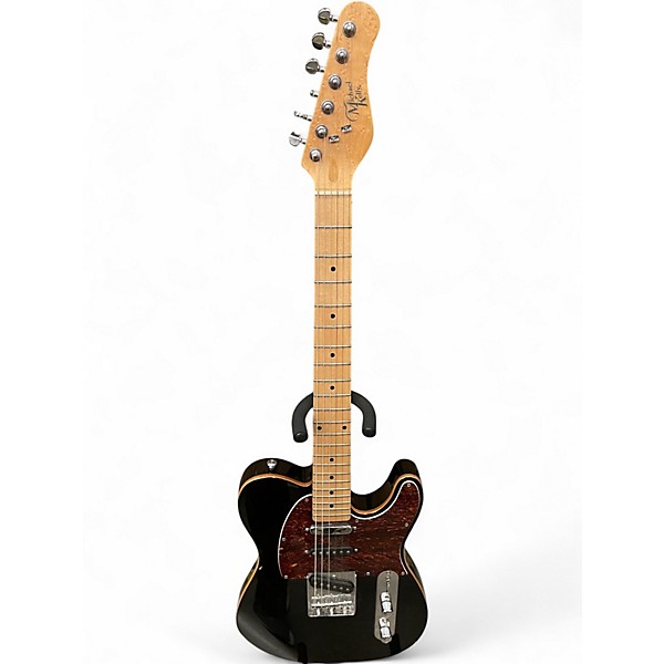 Used Michael Kelly TRIPLE 50 Black Solid Body Electric Guitar