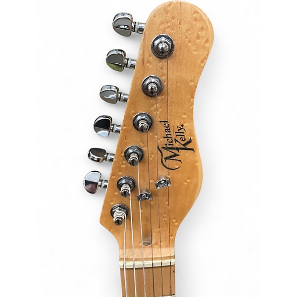 Used Michael Kelly TRIPLE 50 Black Solid Body Electric Guitar