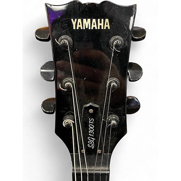 Vintage 1983 Yamaha sbg1300ts Black Solid Body Electric Guitar