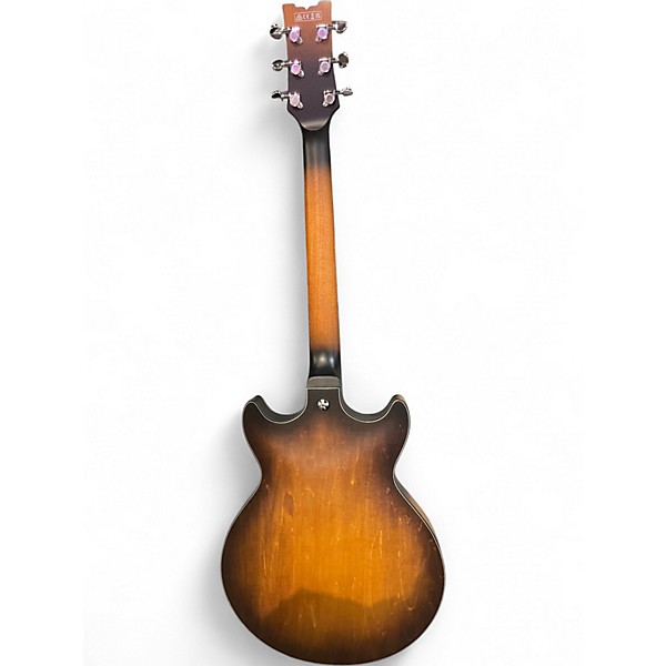 Used Ibanez AM73B Archtop Flat Tobacco Hollow Body Electric Guitar