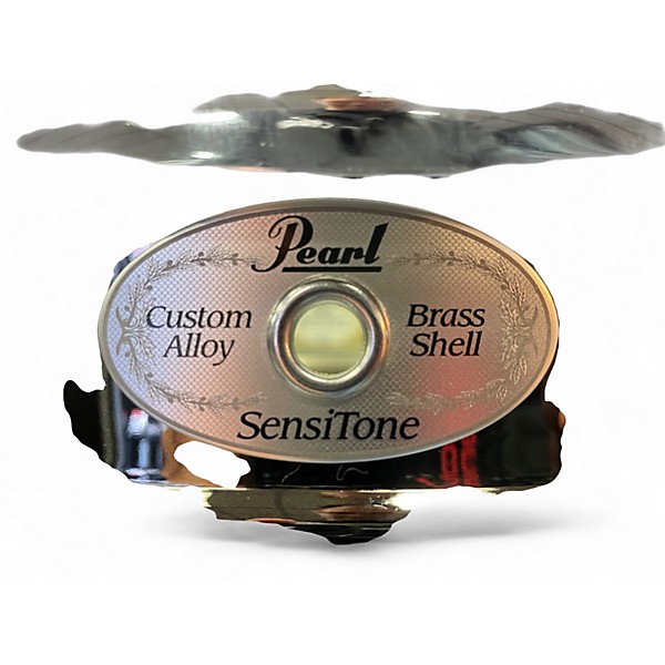 Used Pearl 14X5 STA1450BR SENSITONE BEADED BRASS BLACK NICKEL OVER BRASS Drum