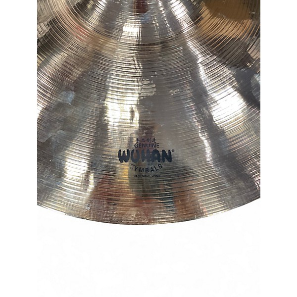 Used Wuhan Cymbals & Gongs 17in Crash Cymbal
