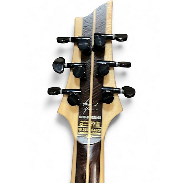 Used Schecter Guitar Research KM-6-MKII Natural Solid Body Electric Guitar