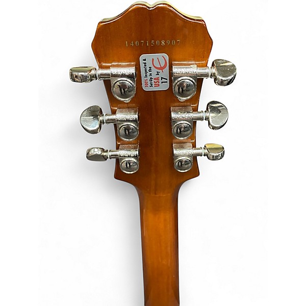 Used Epiphone Les Paul Standard Pro 2 Tone Sunburst Solid Body Electric Guitar