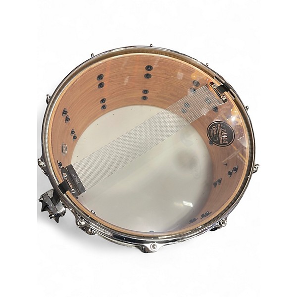 Used TAMA 6.5X14 Starclassic Snare Natural Drum