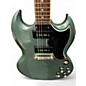 Used 2022 Epiphone SG SPECIAL P90 Green Solid Body Electric Guitar