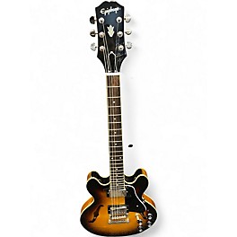 Used 2024 Epiphone ES339 Sunburst Hollow Body Electric Guitar