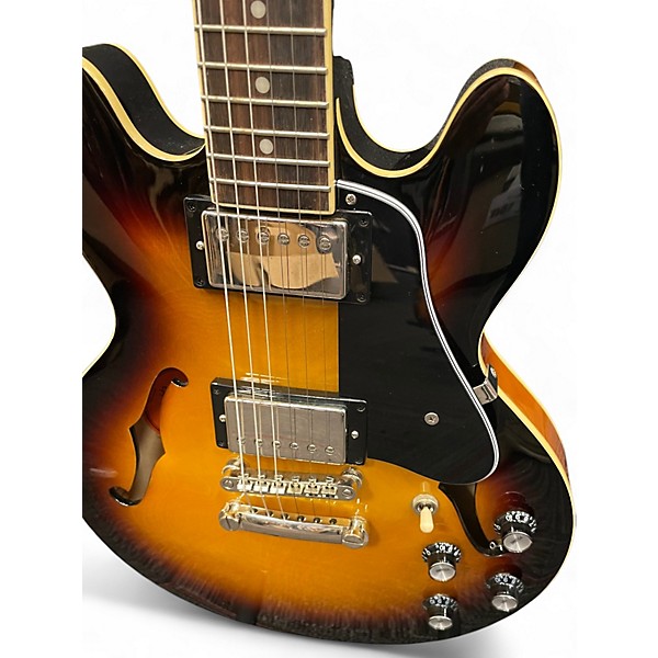 Used 2024 Epiphone ES339 Sunburst Hollow Body Electric Guitar