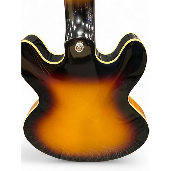 Used 2024 Epiphone ES339 Sunburst Hollow Body Electric Guitar