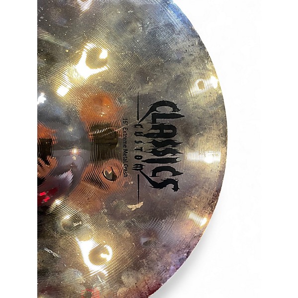 Used MEINL 16in EXTREME METAL CRASH Cymbal
