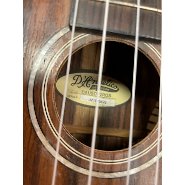 Used D'Angelico DAUSOP2ROS NATURAL MAHOGANY Ukulele