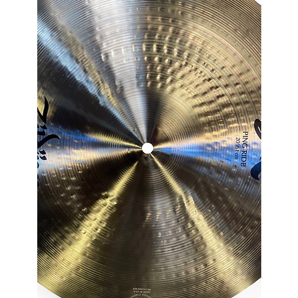 Used Zildjian 21in K Custom Organic Ride Cymbal