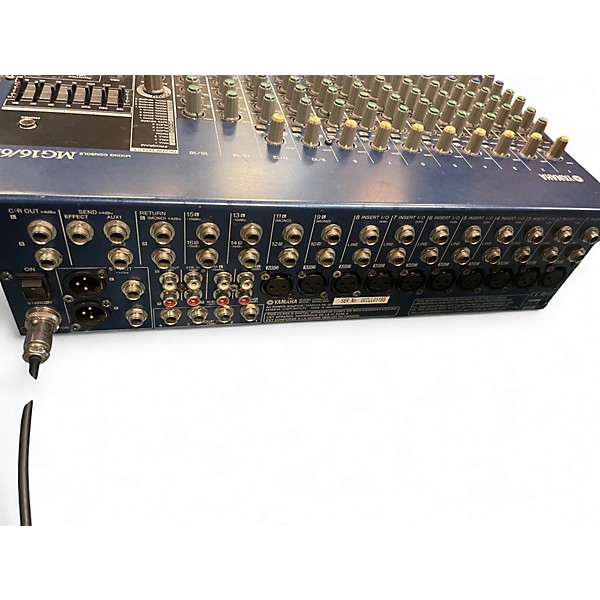 Used Yamaha MG166FX Unpowered Mixer