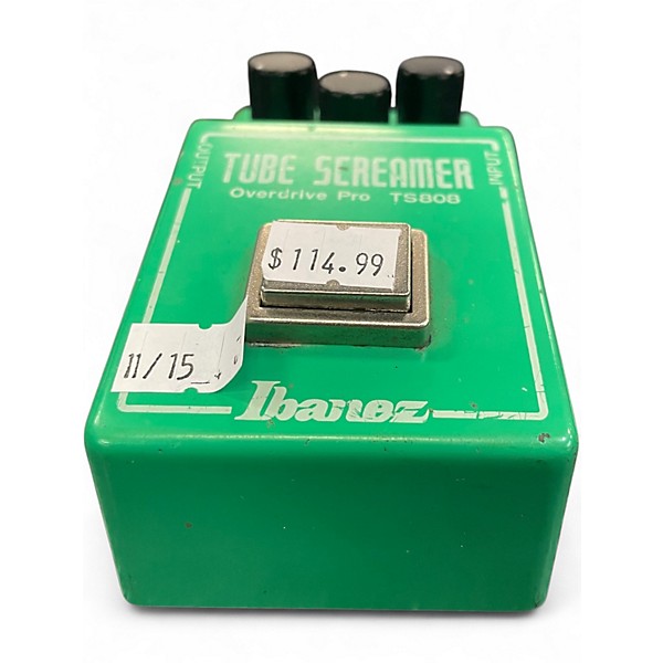 Used Ibanez TS808 Reissue Tube Screamer Distortion Effect Pedal