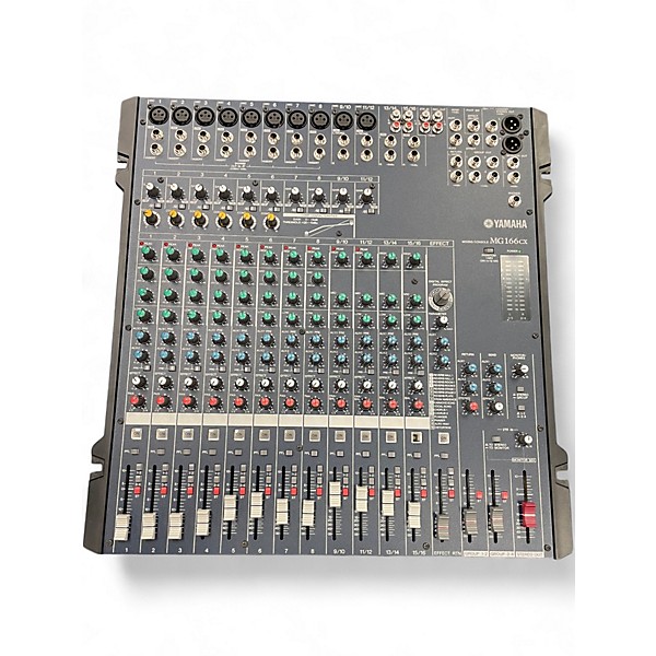 Used Yamaha MG166CX Unpowered Mixer