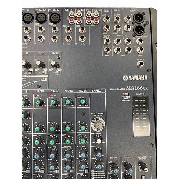Used Yamaha MG166CX Unpowered Mixer
