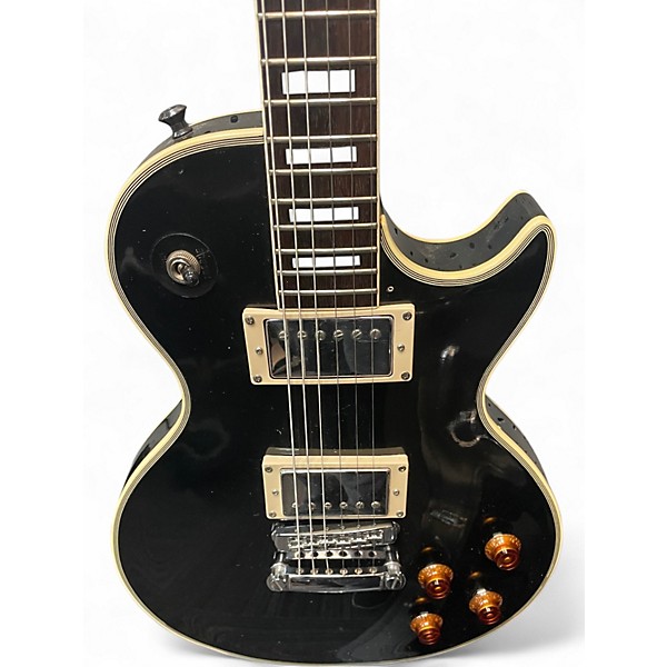 Used Ibanez Custom 2305 '77 Black Solid Body Electric Guitar