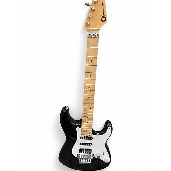 Used Charvel pro mod so cal hss Black Solid Body Electric Guitar